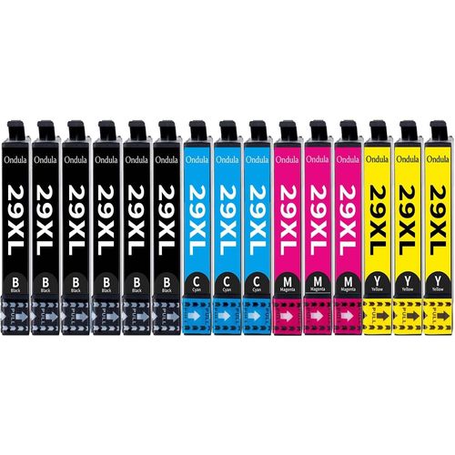 Pack De 15 Cartouche D'Encre Compatible Pour Epson 29Xl 29 Xl Multipack Pour Expression Home Xp-235 Xp-245 Xp-247 Xp-255 Xp-257 Xp-332 Xp-335 Xp-345 Xp-432 Xp-435 Xp-442 Xp-445 Xp[Marque1284]