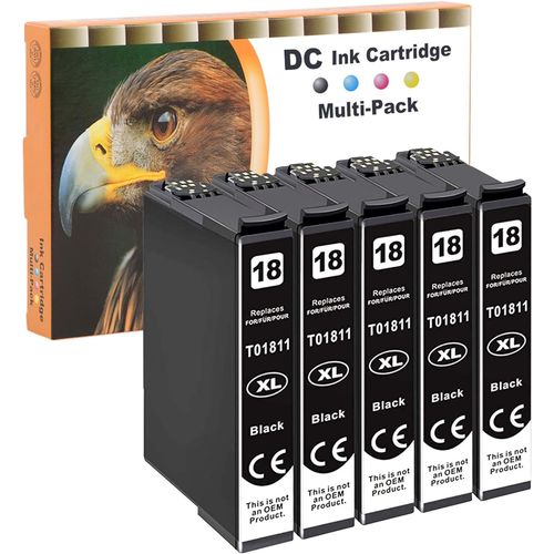 Cartouches D'Encre Compatibles Pour Epson 18 18Xl Pour Epson Expression Home Xp-102 Xp-202 Xp-322 Xp-215 Xp-205 Xp-225 Xp-305 Xp-325 Xp-422 Xp-405 Xp-415 Xp-425 Xp-315 Xp-312 Xp-21[Marque2541]