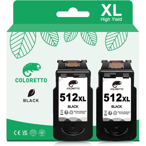 512Xl Pg-512 Cartouches D'Encre Remplacement Pour Canon Cartouche 512 Xl Pixma Mp230 Mp240 Mp250 Mp490 Mp495 Mp260 Mp270 Mp280 Mx340 Mx350 Mx360 Mx420 Ip2702 Mp480 Mx320 Mx330 Mx34[Marque2713]