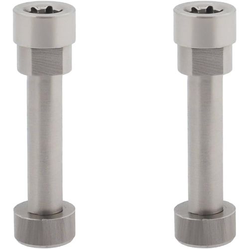 Lot De 2 Charnières Pivotantes En Métal Compatible Avec B-Ose Quietcomfort Qc35 Les Écouteurs Pièces De Réparation Pour Mécanisme De Rotation Des Oreillettes Argent[SAN671975]