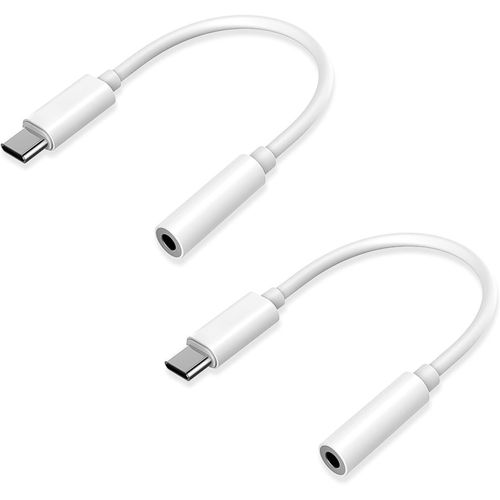 Jack Usb C Usb-C Vers Prise Casque 3,5 Mm Adaptateur Jack Adaptateur Pour Écouteurs Écouteurs Audio Numérique Type C Vers Aux Kompatibel Mit Iphone 15, Samsung Galaxy S24 S23 S22[SAN673010]