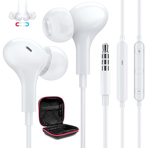 Écouteurs Intra-Auriculaires Avec Câble Pour Redmi Note 11S 11 12 10 Pro+Hifi Stéréo Magnétique Écouteurs Jack 3,5 Mm Avec Micro Annulation Bruit Pour Xiaomi Poco X5 Ipad Samsung G[SAN673284]