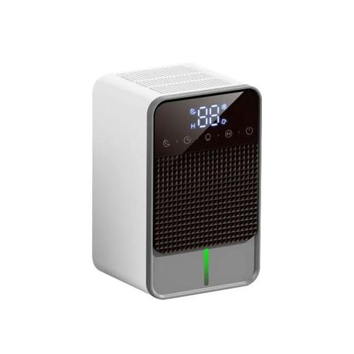 Déshumidificateurs D Air 1500Ml,Deshumidificateur Electrique Portable Silencieux,Led 7 Colorées Pour Bain,Chambre À Coucher,Armoire