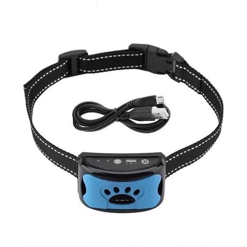 Collier Anti-Aboiement - Pimpimsky - 7 Niveaux De Sensibilité - Imperméable - Pour Petit/Moyen Chien