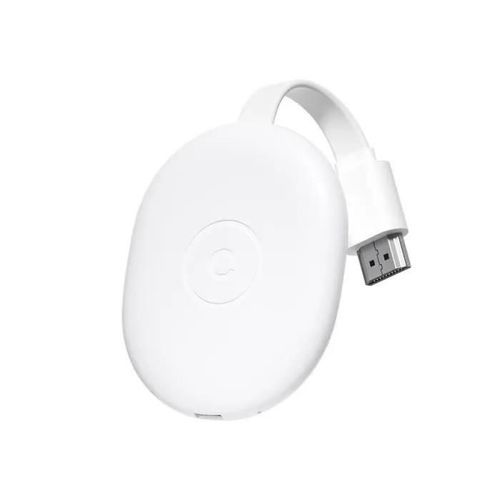 Adaptateur Hdmi Sans Fil - Google - 4K - Contrôle Vocal - Compatible Android/Ios - Blanc