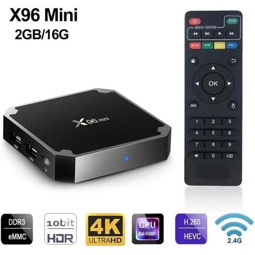 X96 Mini Tv Box Multimédia Android 7.1 2Gb +16Gb
