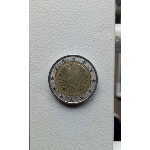 Pièce De 2euros Aigle Année 2002 Lettre F