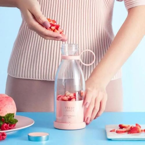 Rose - Mini Handheld Mixer Juicer Machine Blender Fruits Légumes Juicing