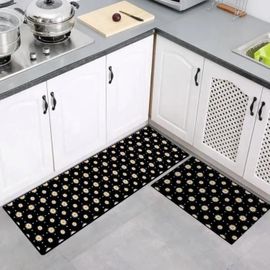 Tapis De Cuisine Une Piece Absorbant De L\'eau Antidérapant Imprime 50 X 180 Cm 04