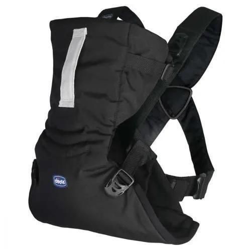 Noir - Porte Bebe Easyfit - Chicco - Black Night - Ergonomique - Ventrale Dos Au Porteur - Noir