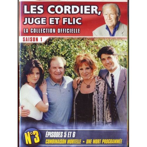 Les Cordier, Juge Et Flic - La Collection Officielle  N°3 - Saison 1, Episodes 5 Et 6 : Combinaison Mortelle, Une Mort Programmée