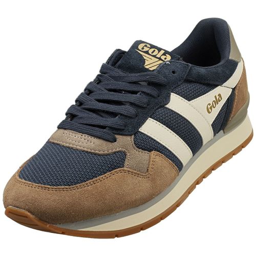 Gola Colorado Baskets Mode Bleu Marine Tabac