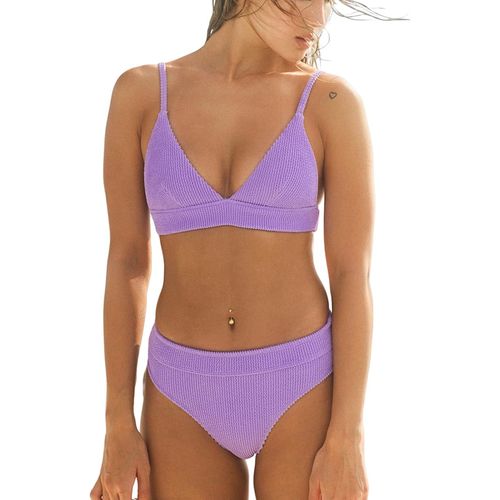 Maillot De Bain 2 Pièces Pour Femme - Col En V - Contrôle Du Ventre - Cheeky Bottom