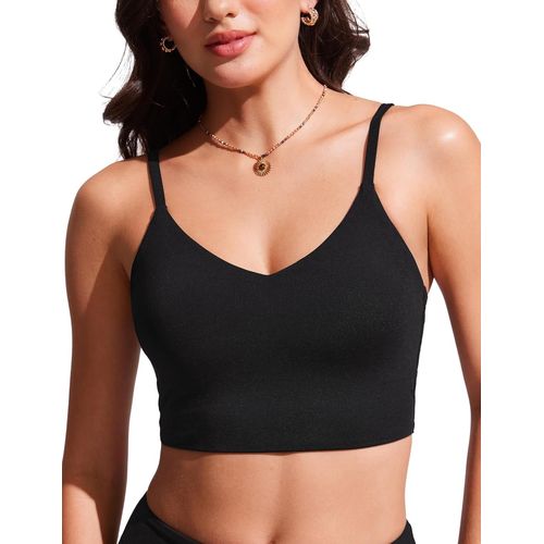 Women Bikini Tops Thin Straps Adjustable Athletic Quick Dry Swimsuit