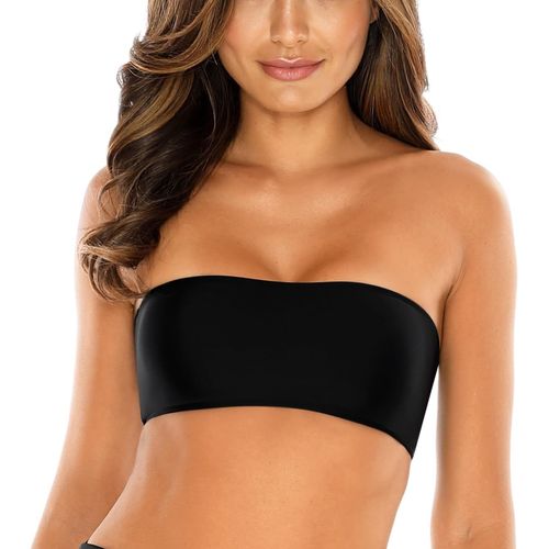 Women Swimsuit Top Lambada Bikini Bandeau Top