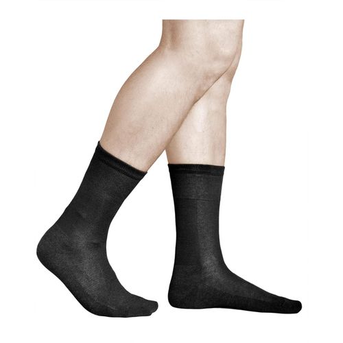 Anti-Odour Breathable Socks Silver Thread And Cotton Men (3 Pairs) Antibacterial