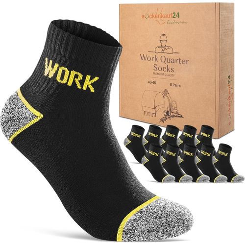 Quarter Work Socks Men Work Socks