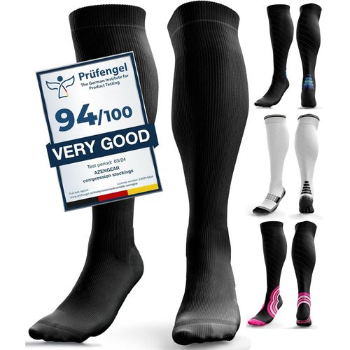 Compression Socks For Women And Men (20-30mmhg Class 2) Compression Calf Stockings Medical Sport Running Flight Traffic Leg Swollen Varicose Veins Travel On Plane
