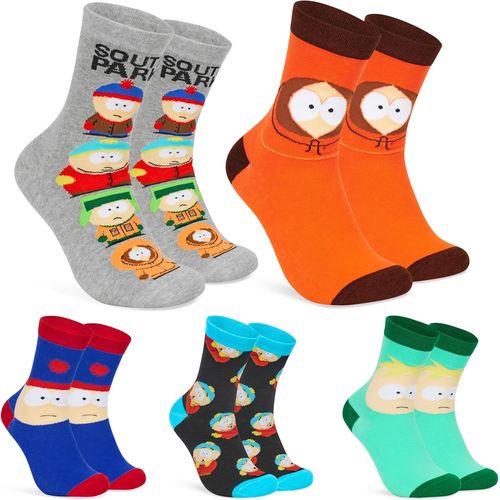 Men's Socks,Soft And Breathable,Sports And Casual,Pack Of 5-Gifts For Men,Multicolored,One Size