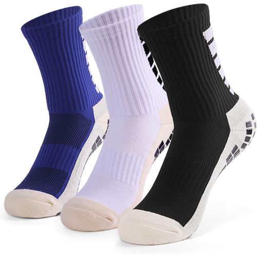 Non-Slip Socks,1 Pair/3 Pairs,Breathable,Wear-Resistant,Sports Socks For Men/Women For Football/Basketball/Running/Hiking