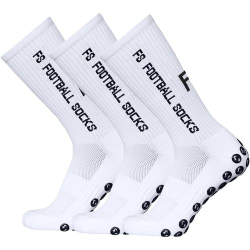 3 Pairs Football Socks With Spikes Size 6-11 Compression Socks For Football,Basketball,Hockey,Running,Mountaineering,Marathons