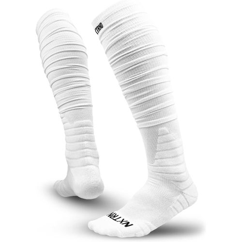 Extra Long Padded Football Socks For Men And Boys With Ribbed