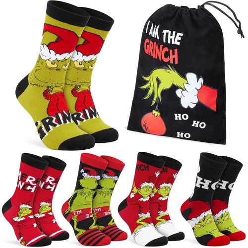 Chaussettes Homme Et Ado,Multipack Chaussettes Rigolotes Respirantes,Idee Cadeau Homme