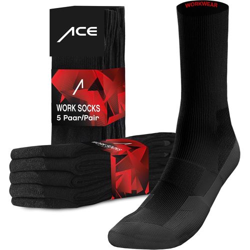 Work Socks-10 Pairs Long Work Socks-Breathable Socks For Men & Women-Tights For Work-35-50