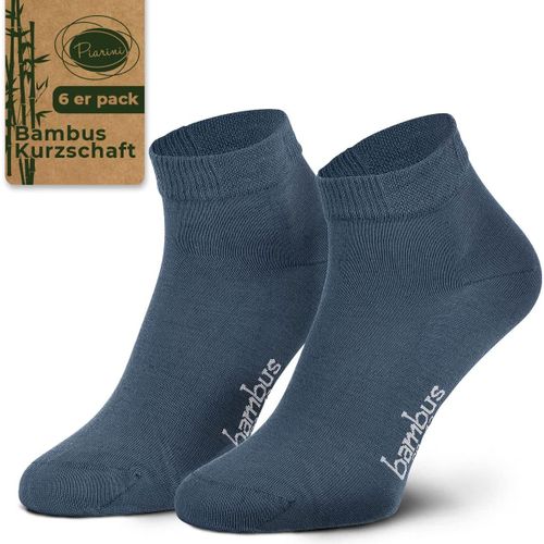 Pack Of 6 Pairs Of Short Socks For Men-Bamboo-Different Colours