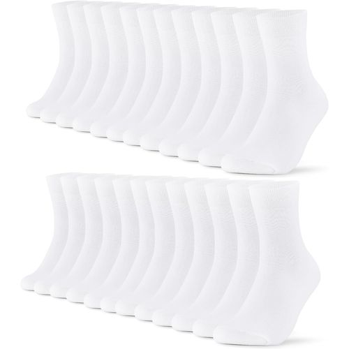 Pack Of 12 Men's Black Socks For Men And Women Soft And Breathable 9-11 6-8 12-13 35-5 Men's Sports Socks