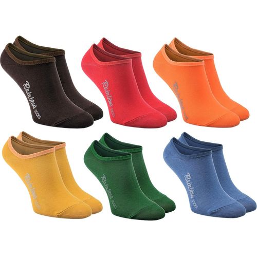 Femme Homme-Couleur Chaussettes Courtes Invisibles En Coton