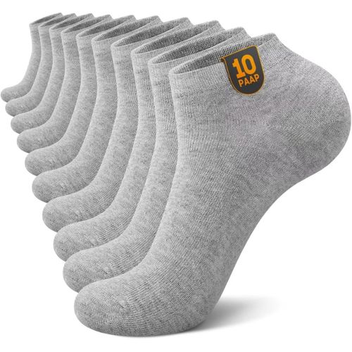 10 Pairs Men's Socks 9-11 Women 6 8 8 8 35-5 Cotton Low Sports Short Breathable Invisible Socks