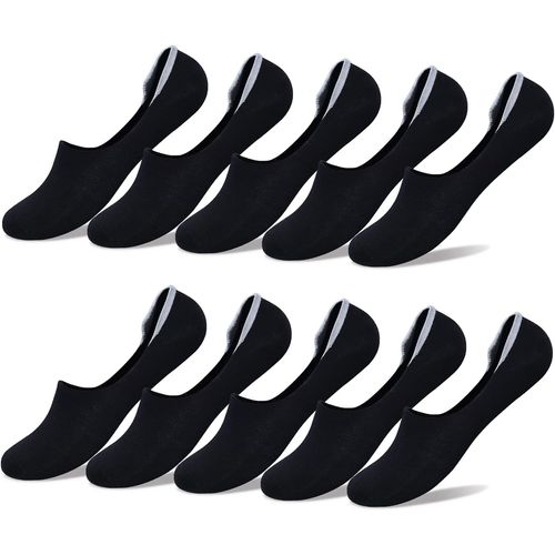 Socks For Women Men 10 Pairs Invisible Short Low Socks Non-Slip Cotton Sport Socks