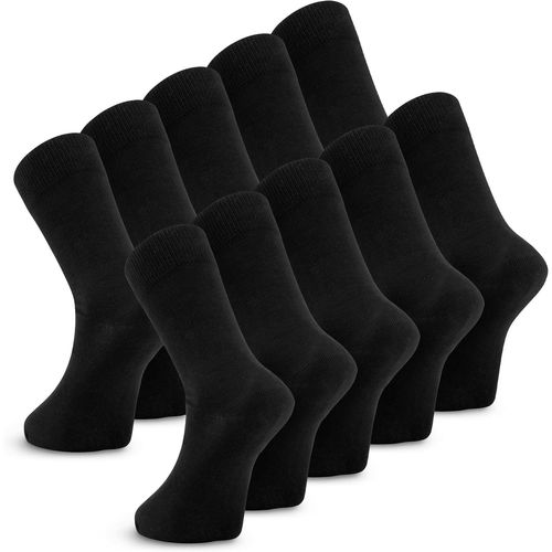 10 Pairs Of Professional Socks For Men And Women,Comfortable Size Without Pressing Seams.Made Of Finely Combed Cotton Blend For A Soft Touch And A