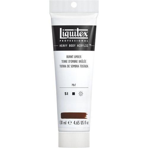 Kgabery-Professional Acrylic Heavy Body 140ml Earth Ombre Burnt Row