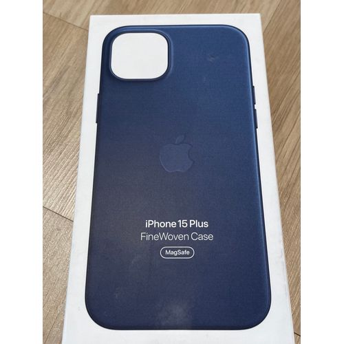 Coque Apple Iphone 15 Plus Finewoven Case Magsafe Couleur Bleu 