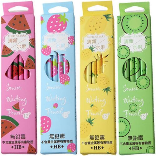 Kgabery-48pcs Cute Wooden Pencil For Graphite Pencils,Wooden Pencil With Eraser