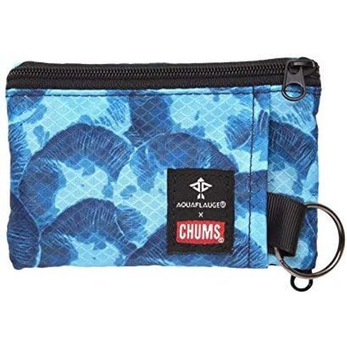 Kgabery-Surf Short Wallet-Minimalist Lightweight Wallet With Zipper And Clear Window For Id Card-Water Resistant With Keychain