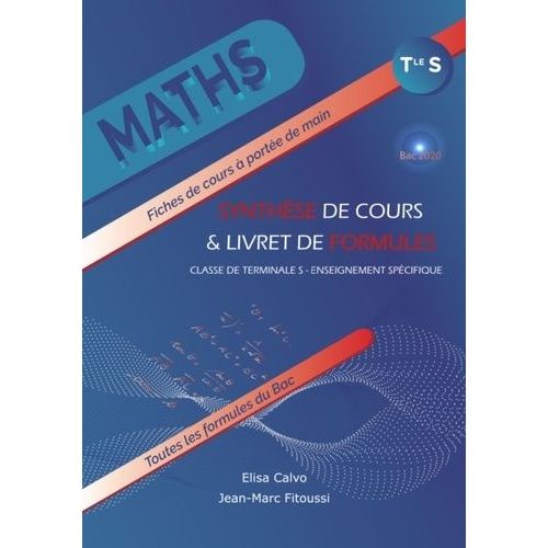 Maths Tle S - Synthèse De Cours & Livret De Formules