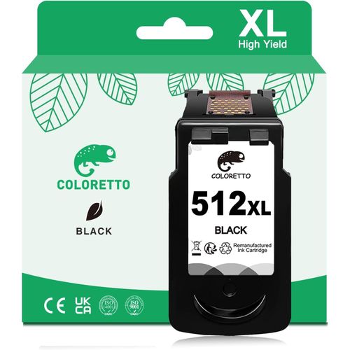 KGABERY-512Xl Pg-512 Remanufactured Ink Cartridges For Canon 512 Xl Black Pixma Mp230 Mp240 Mp250 Mp260 Mp270 Mp280 Mx340 Mx350 Mx360 Mx420 Ip2700 Ip2702 Mp480 Mp490 Mp495 Mx320 Mx330