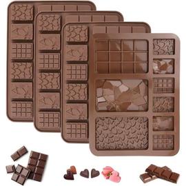 Moule Tablette Chocolat Lovely 15 x 7,6 cm x H 1 cm (x3) Pavoni -  , Achat, Vente