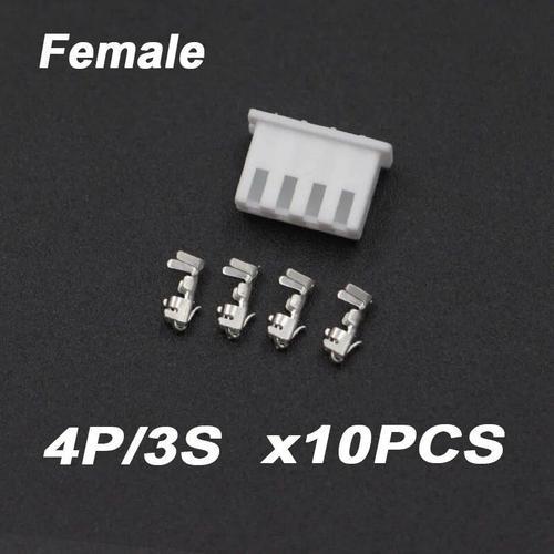3s-4p Femme 10pcs - Connecteur De Borne De Charge Spark Balance Mâle Et Femelle,10 Pièces Chargeur De Batterie Lipo