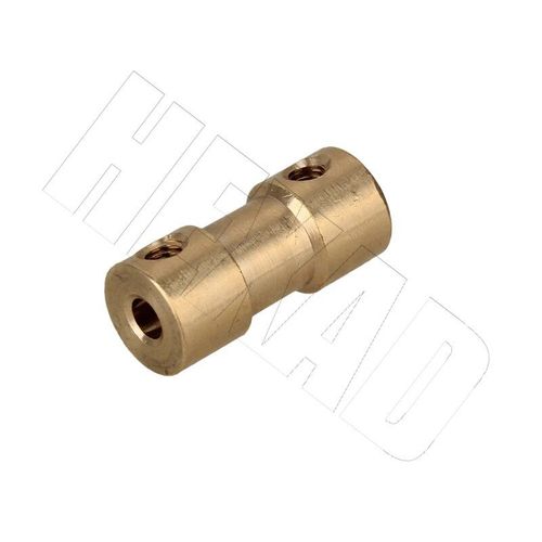 Connecteur de transfert en laiton pour bateau RC, voiture, avion, 2/2.3/3/3.17/4/5/6mm N20, couplage d'arbre de moteur, connecteur de couremplaçant, adaptateur de manchon