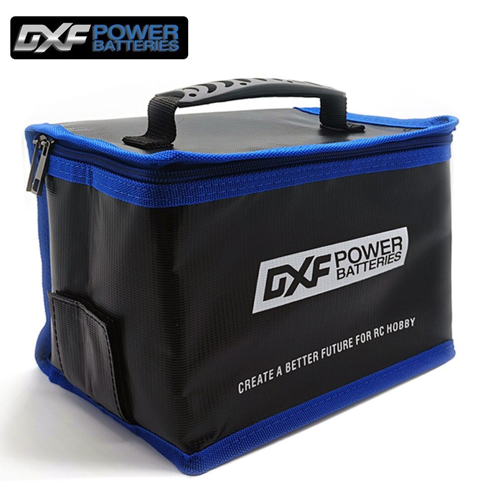 3 Pièces - Dxf-Sac De Sécurité Lipo Ignifuge Et Étanche Pour Drone De Course Rc Fpv, Batterie De Voiture, Vpn, 215x145x165mm-Générique