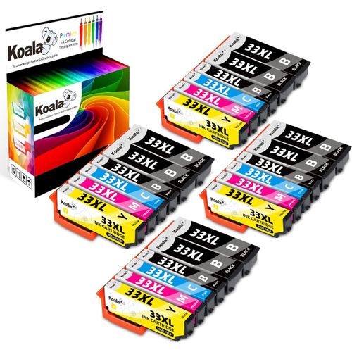 KGABERY-Compatible Ink Cartridge Replacement For Epson 33Xl 33Xl Workforce Expression Premium Xp-530 Xp-540 Xp-630 Xp-635 Xp-640 Xp-645 Xp-830 Xp-900 Xp-7100 Printer Pack Of 24
