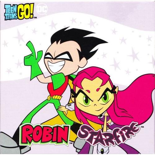 Jouet Happy Meal - Robin - Starfire - Teen Titans Go ! Dc