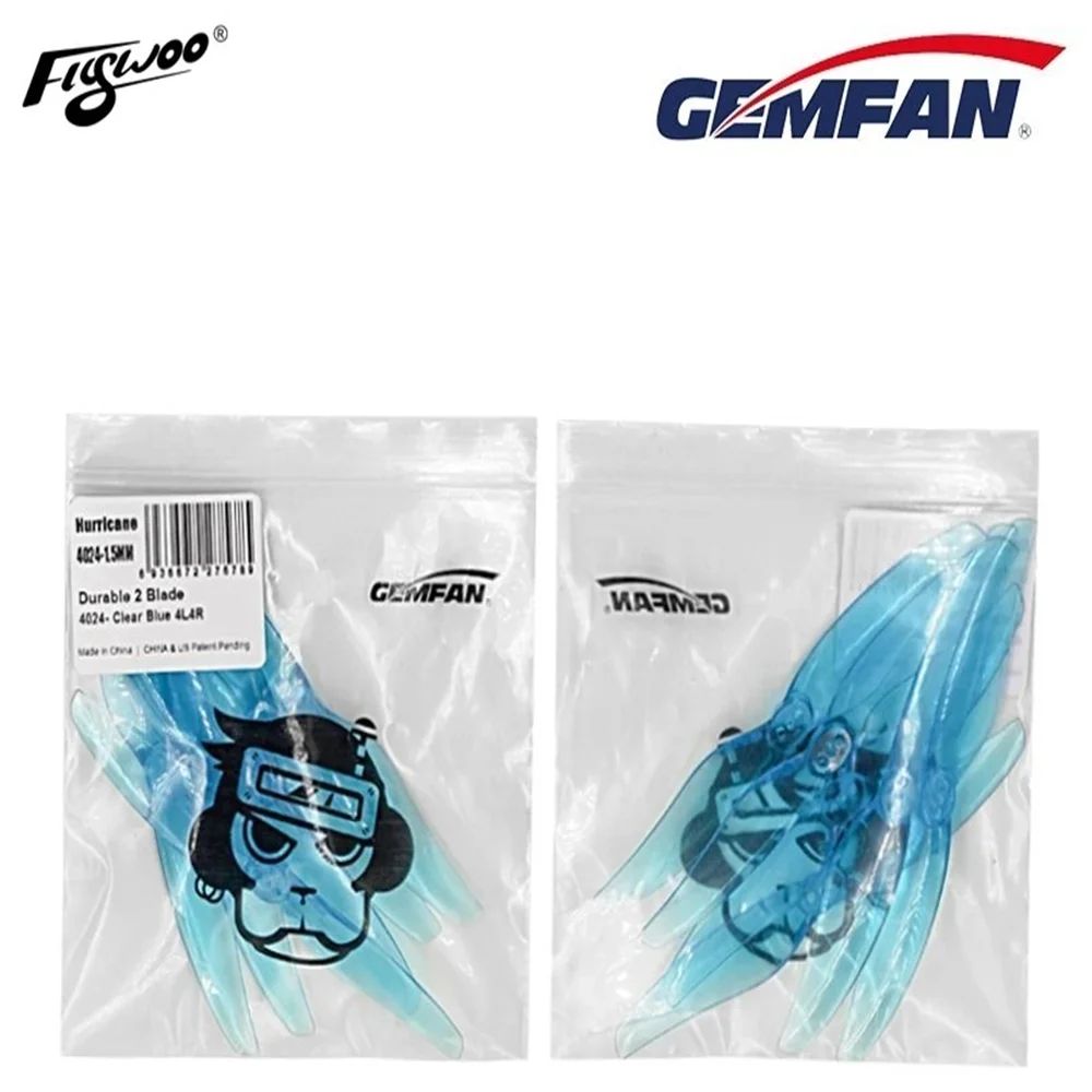 Ensemble Bleu De 8 - Gemfan Motorstator 4024, Hlice Pc Pour... - 6