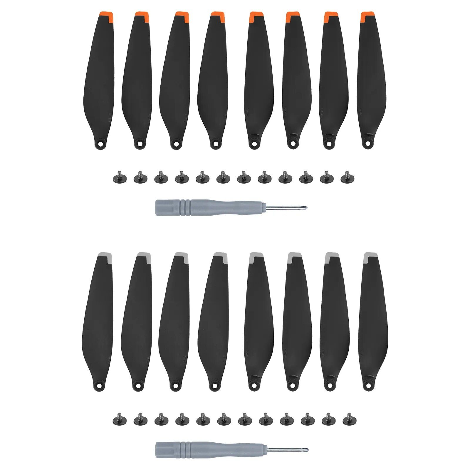 4 Paires Jaune Blanc - Hlice De Remplacement Pour Dji Mini ... - 4