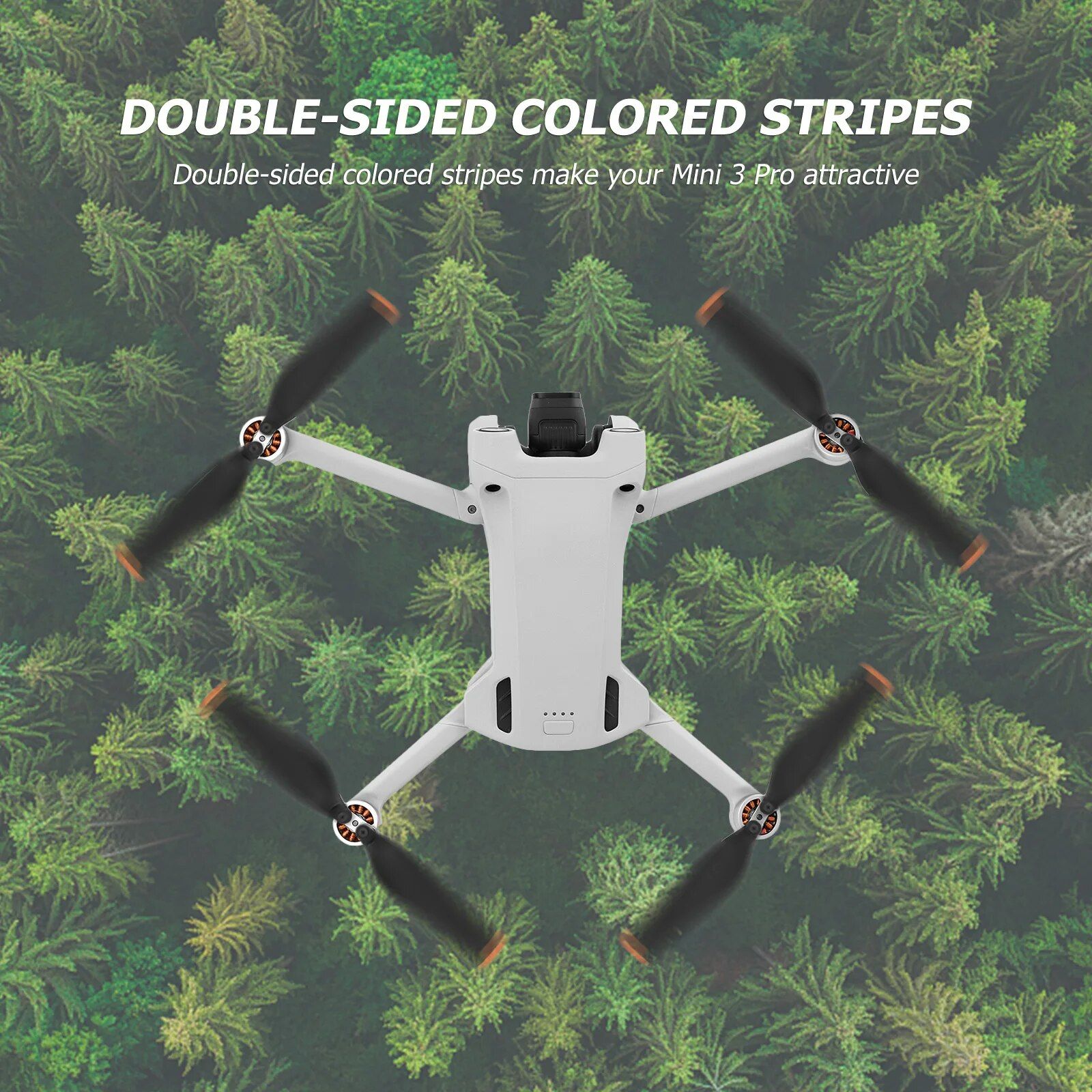4 Paires Jaune Blanc - Hlice De Remplacement Pour Dji Mini ... - 6