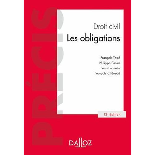 Droit Civil Les Obligations 13ed